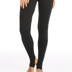 Fabletics Houston Stirrup Black Workout Leggings